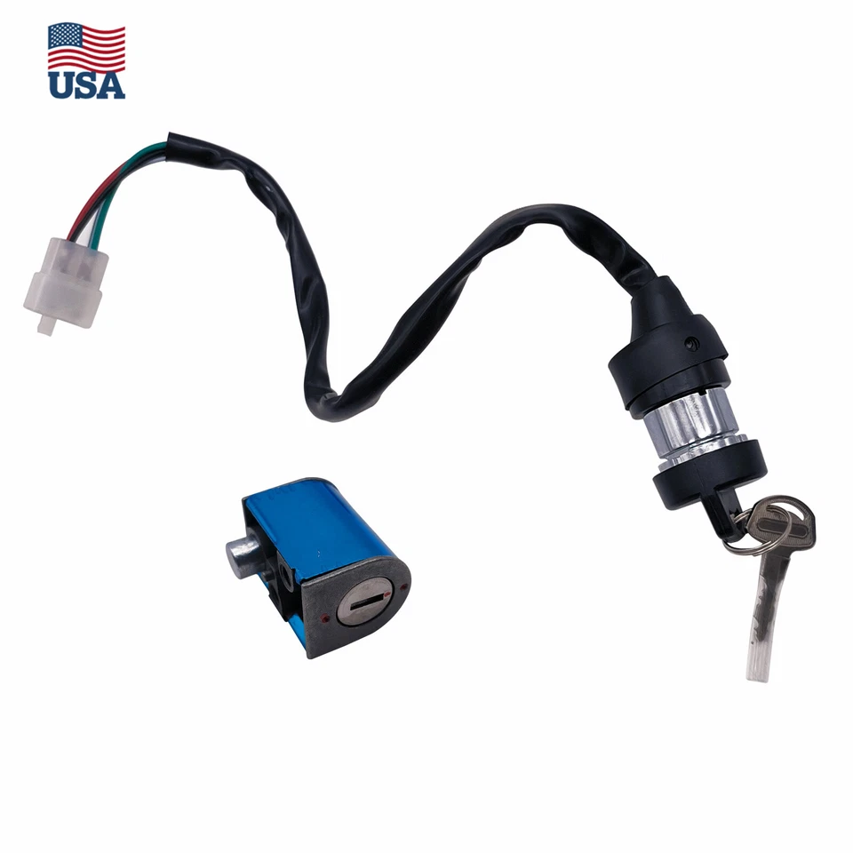  Interruptor de encendido bloqueo con llave para CF500 500CC CF MOTO ATV QUAD 9010-010000 EE. UU. Foto 4 de 4