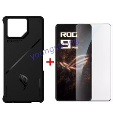 Original ASUS ROG Phone 9 PRO Anti-bacterial Glass Screen Protector Case lot