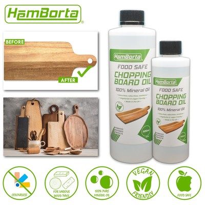 Hackbrettöl 100 % lebensmittelecht Mineralöl Lebensmittelqualität Holz Metzger Blocköl