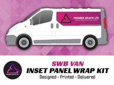 Vehicle Graphics - Printed Inset Panel Wrap Kit (SWB VAN) | Sign Writing