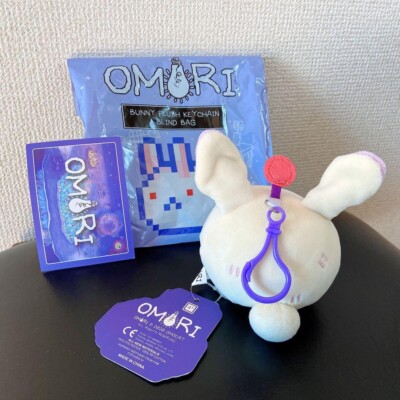 OMORI BUNNY PLUSH KEYCHAIN ぬいぐるみ BUNNY Keychain Plush Blind Bag – OMOCAT