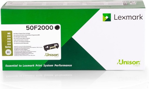 734646433204 Lexmark 502 Tonerkartusche 1 StüCk(E) Original Schwarz Lexmark-image