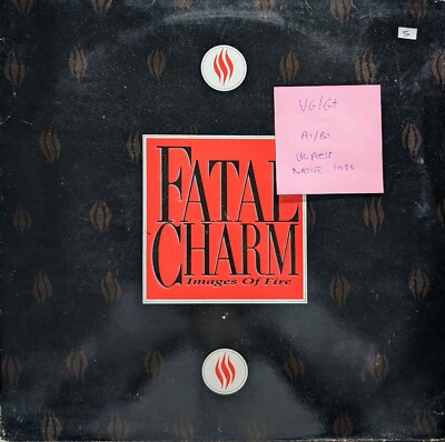 Fatal Charm Images Of Fire Vinyl Record VG/G+ 1986