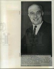 1963 Press Photo File photo of Amintore Fanfani, President of United Nations.