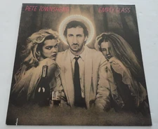 PETE TOWNSHEND ~ EMPTY GLASS ~ ORIGINAL 1980 SAW CUT PROMO LP ~ NM-/NM-