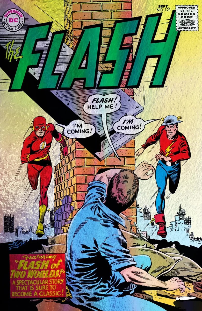 FLASH #123 (FOIL FACSIMILE EDITION)(1ST DC MULTIVERSE) COMIC BOOK