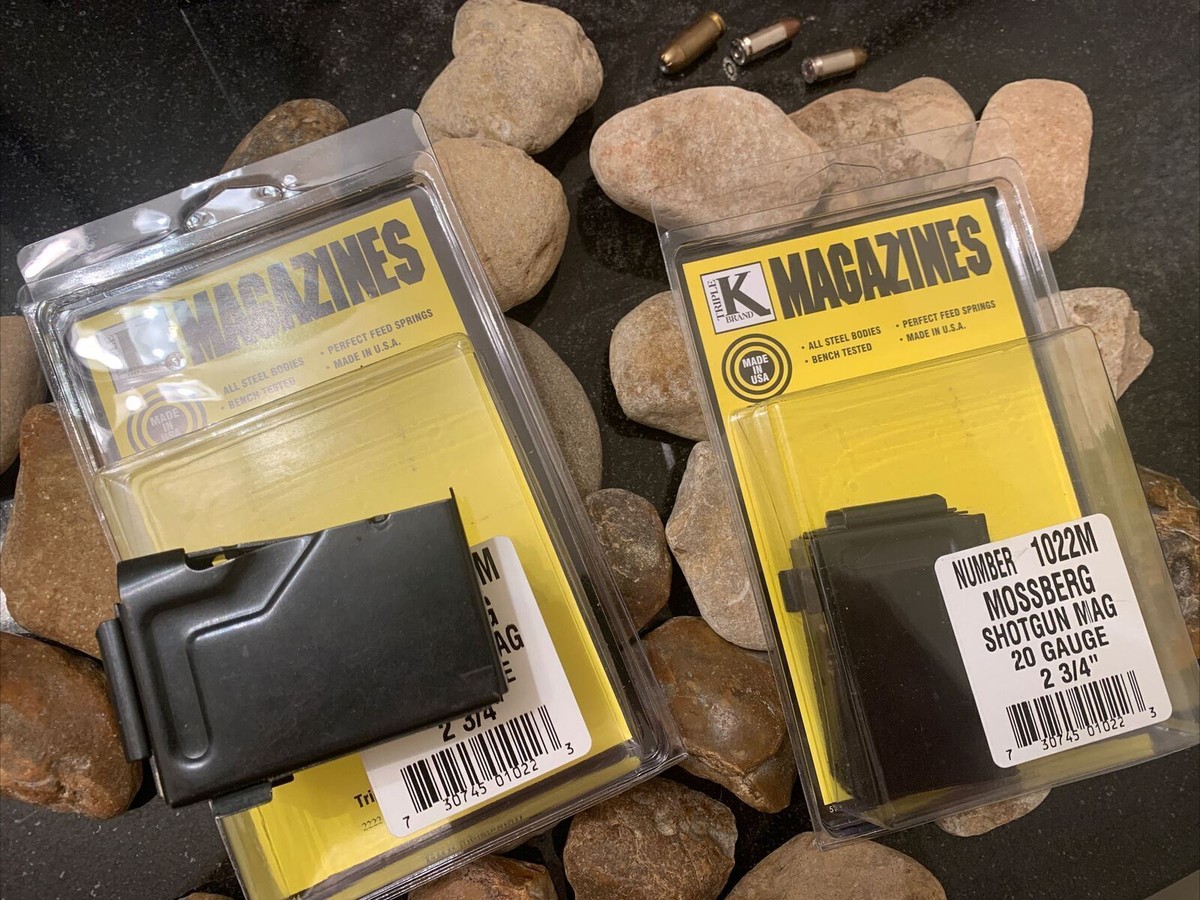 2 PacK Mossberg 20 Ga magazine fits models 185 185D 185DA 185K