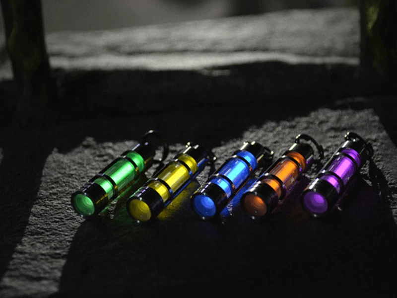 3x22.5mm Glass Tube w/ Titanium Enclosure Night Luminous 25 Years Lamp Tube 1pc - Image 3 of 4