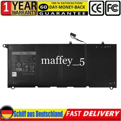 Akku für XPS 13 13-9350-D1608 13D-9343-3708 13D-9343-370 13-9350-D1708
