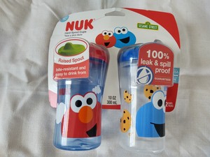 nuk sesame street hard spout cup