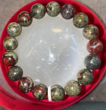 dragon blood jasper bracelet 12 mm