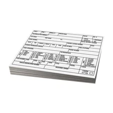 3X5 Index Cards For Law Enforcement  Easy Information Collection