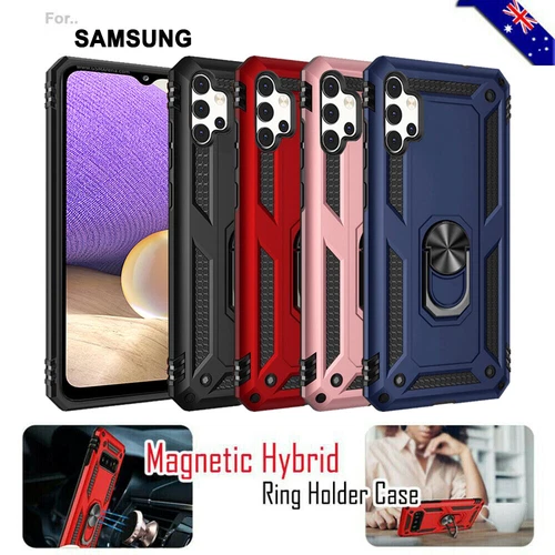 For Samsung Galaxy A32 5G Case Shockproof Heavy Duty Magnetic Ring Cover