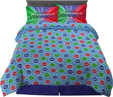 PJ Masks "It's Time to be a Hero" Kids Full Reversible Bed Set-AB09CFKVMG32