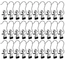 Boot Hangers for Closet30 Pack Laundry Hooks with ClipsStainless Steel Boot H...