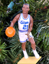 Mitch Richmond Sacramento Kings NBA Basketball Xmas Ornament Holiday vtg Jersey