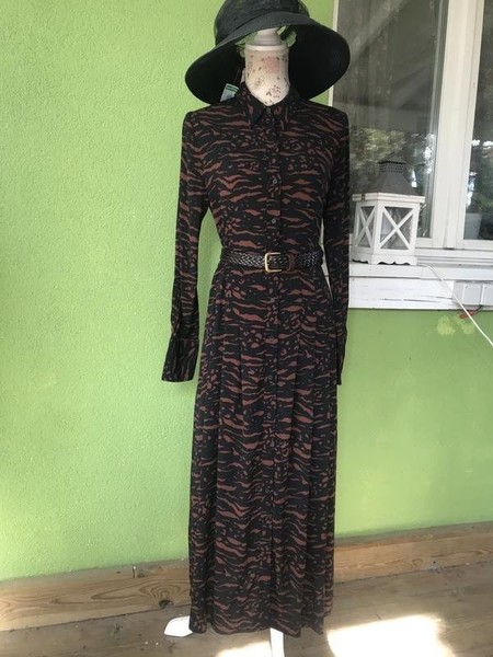 Women & Other Stories Dress Brown Viscose 38 / M / #3HUL
