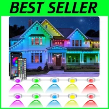 300FT RGB Eaves Light, App Control,  Waterproof