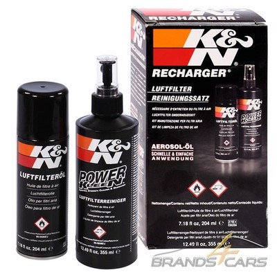 K&N REINIGUNGSSET REINIGER UND ÖL FÜR SPORT-LUFTFILTER 99-5003EU 31958568