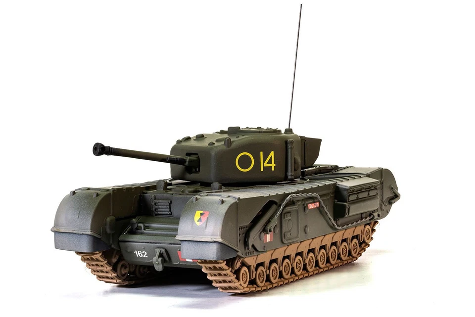Tanque Churchill Mk.IV 1943 modelo fundido a presión Corgi leyendas militares escala 1/50 Foto 4 de 4