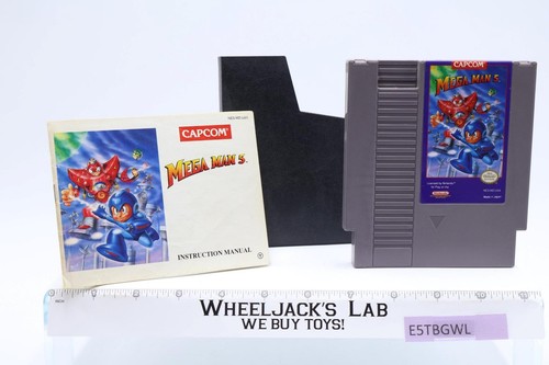 Mega Man 5 Nintendo Entertainment System NES CapCom 1992 Tested