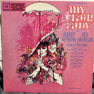 My Fair Lady Original Soundtrack 1964 Vinyl Audrey Hepburn Rex Harrison VG+/VG+