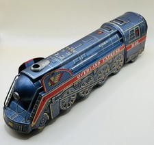 Vintage Overland Express 3140 Litho Train Modern Toys Japan Untested 16"
