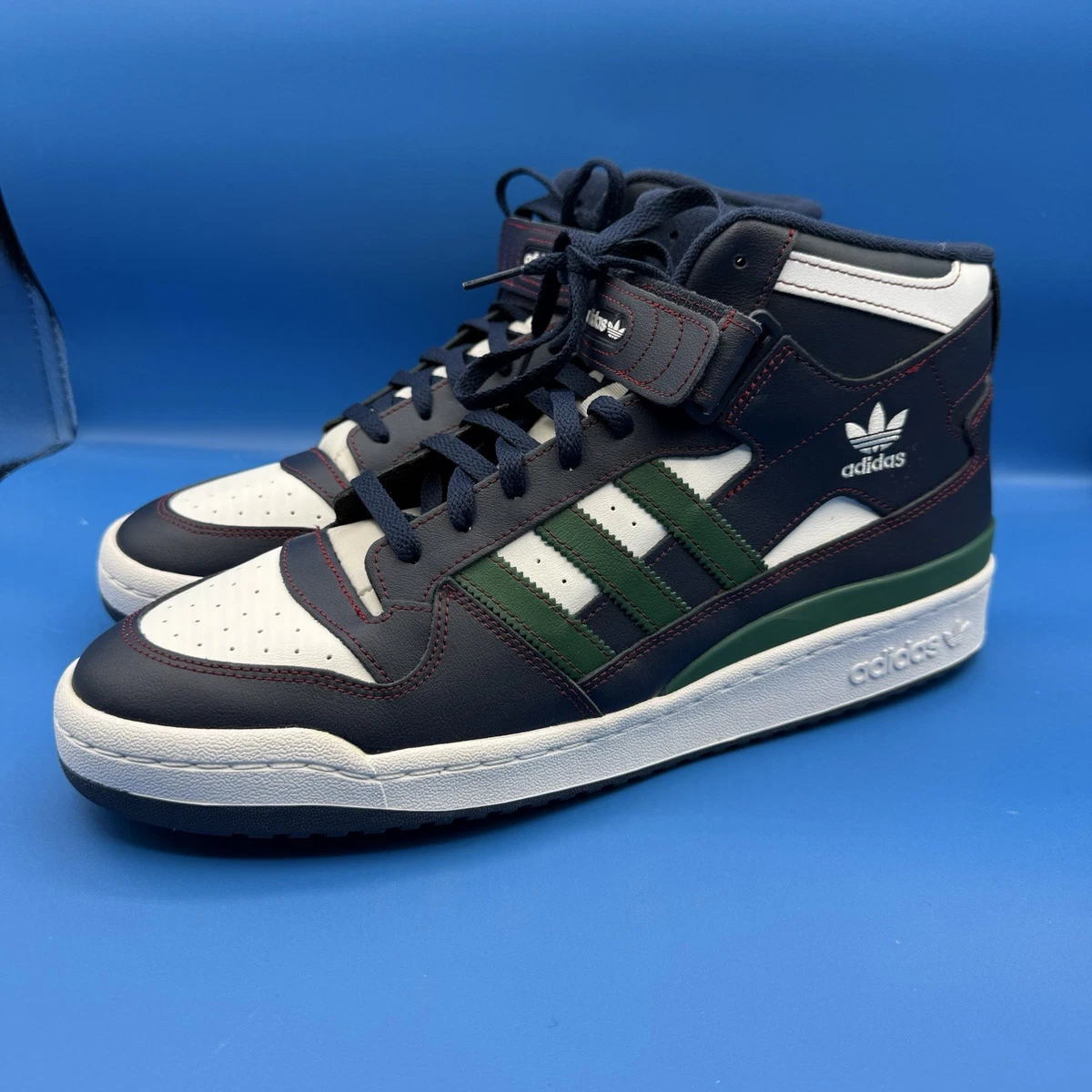 adidas gazelle silver green womens adidas H00749 Forum Mid Mens Lifestyle Shoe main image 0