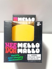VIRAL - NeeDoh Mello Mallo Squishy Stress Fidget Color Changing - Yellow