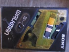 sony walkman vintage cassette player WM-F102 For parts not working, part missing