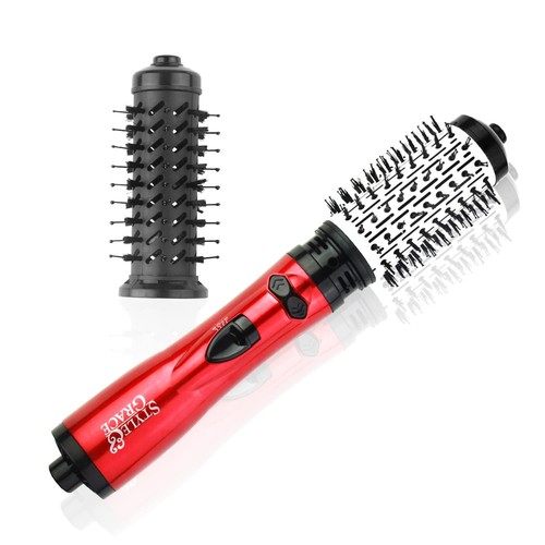 Hot Air Brush Styler and Dryer,Rotating Hair Dryer Brush for Salon at Home,2-...