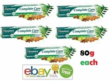 Himalaya Herbal Complete Care Toothpaste 80g | Pack of 5 | Healthy Gums & Teeth