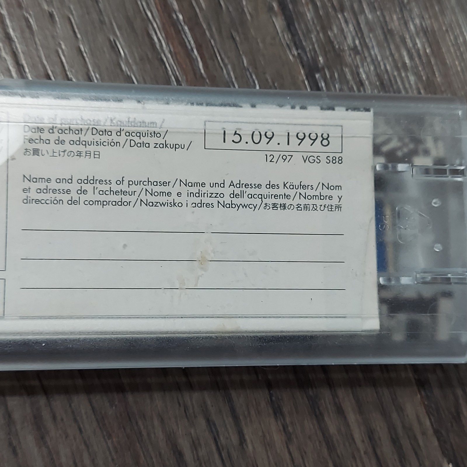 Vtg SWATCH Access WATCH KeyWatch Function 1994 Zu… - image 10