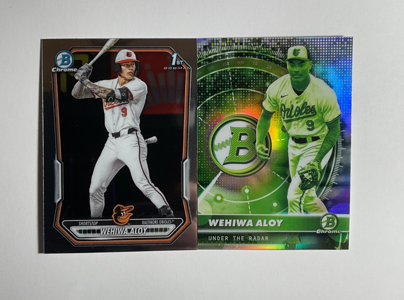 2026 bowman chrome Wehiwa Aloy 1st bowman rookie card