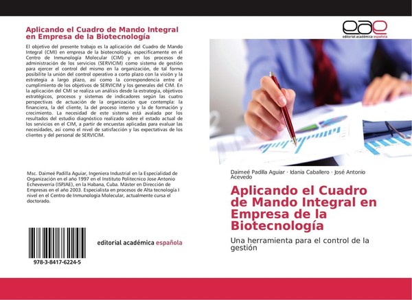 Aplicando El Cuadro De Mando Integral En Empresa De La BiotecnologíA Daimeé Padi-image