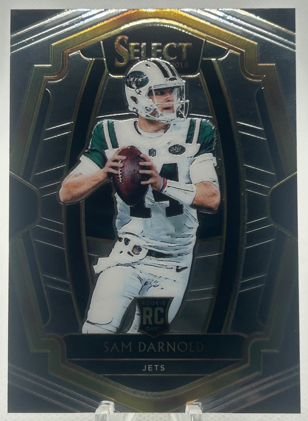 2018 Panini Football Select Sam Darnold #107 RC Premier Level New York Jets
