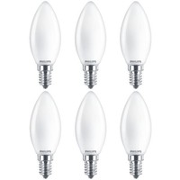 6 X Philips Led Lampen Kerzen 4,3W = 40W E14 Matt 470Lm 840 Neutralweiß 4000K