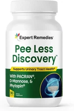 Pee Less Discovery Bladder Support Supplement 4 Women Men Cranberry Extract 90cp