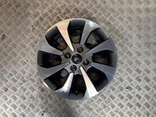 17-22 FORD FIESTA MK8 16" INCH 4 STUDS 8 SPOKE ALLOY WHEEL 6.5JX16H2 (SCRATCHED)