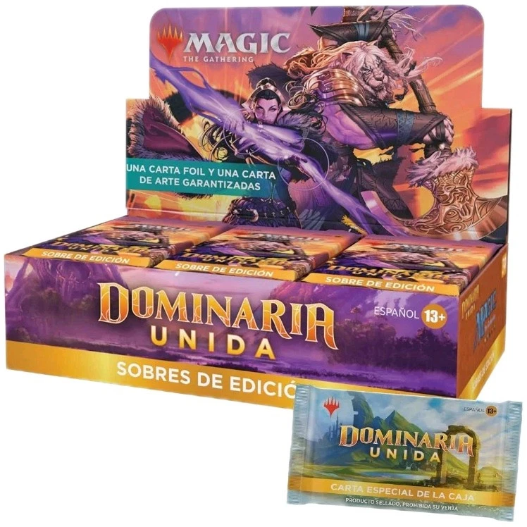Magic The Gathering Caja de Sobres de Edición de Dominaria Unida + Deck Case - Bild 2 von 4