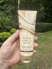 Bath and Body Works Warm Vanilla Sugar Ultimate Hydration Body Cream 8oz NEW
