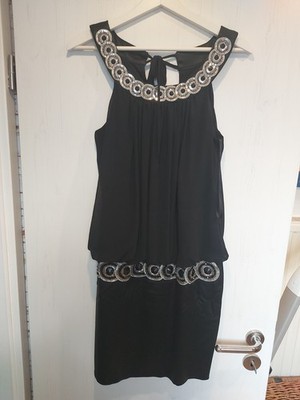 Designerkleid Carry Allen by Ella Sing 36 S schwarz Cocktailkleid  Sommerkleid