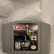 Crave Gex 3: Deep Cover Gecko Nintendo 64 N64 Cartridge Only E NTSC-U/C