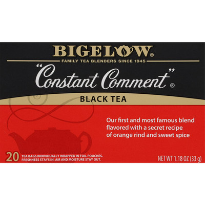 Bigelow Constant Comment Tea Bags, 20 Ct