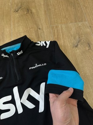 Rapha Pinarello Cycling Jersey Sky pro Team Size: M | eBay