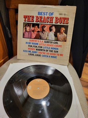 Best of The Beach Boys LP Starline Tan Label Capitol Dome DT-2545
