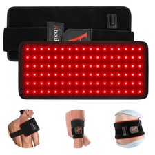 Red Light Therapy for Body, 660nm 850nm 12.6" LED Wearable Infrared Redlight ...
