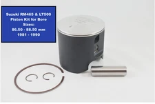 SUZUKI RM465 LT500R  PISTON KIT 86.50-88.50 12110-14210-050 1981-1990 NEW!