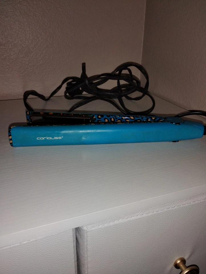 Plancha alisadora profesional Corioliss 1"" modelo C1 azul Foto 2 de 4