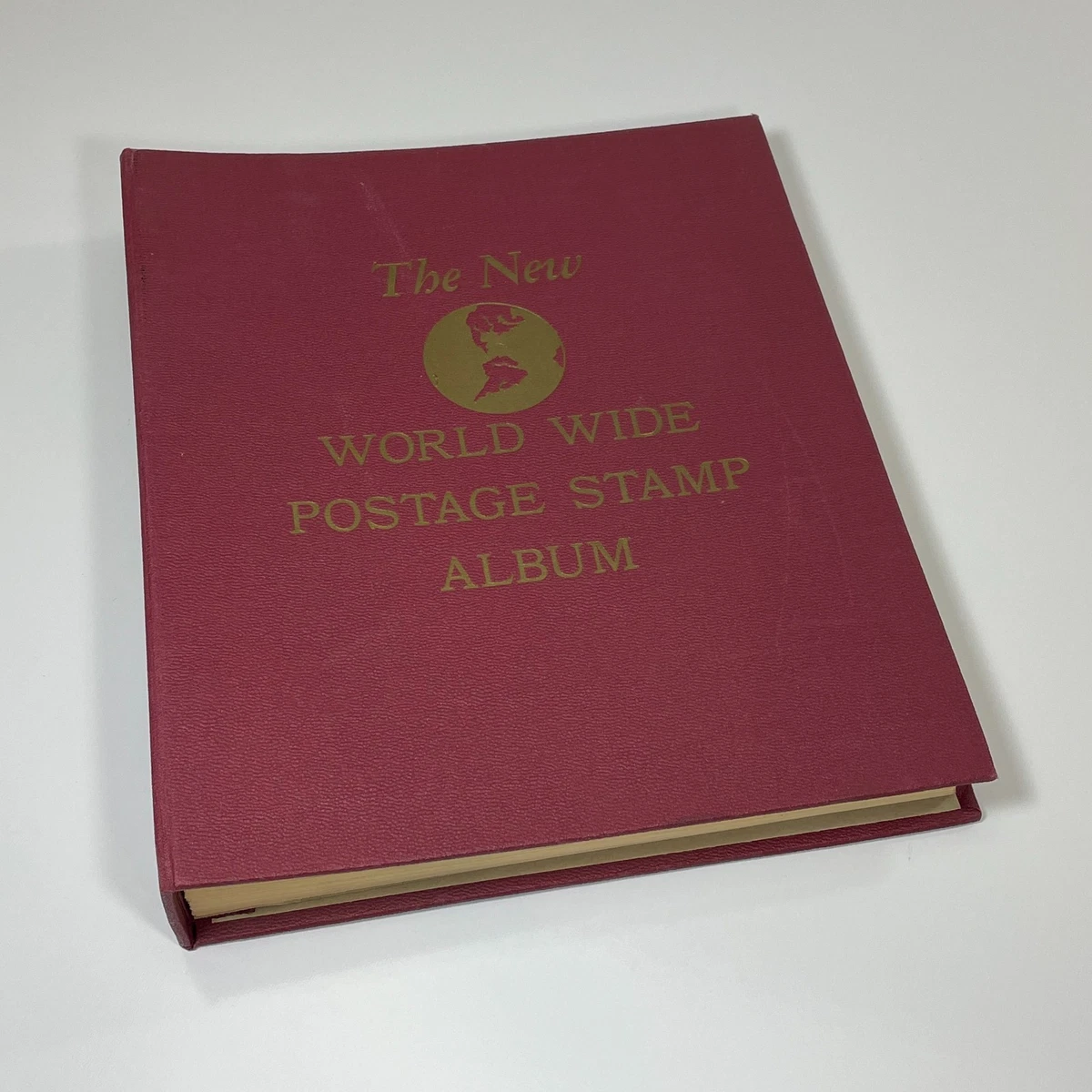 Minkus New World Wide Postage Stamps Album 1953 Edition 1847-1952 - 356 Pages